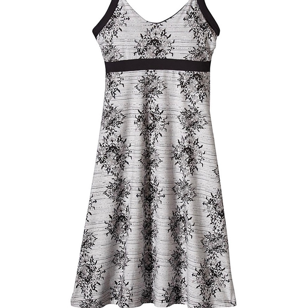Patagonia Black and White Floral Dress